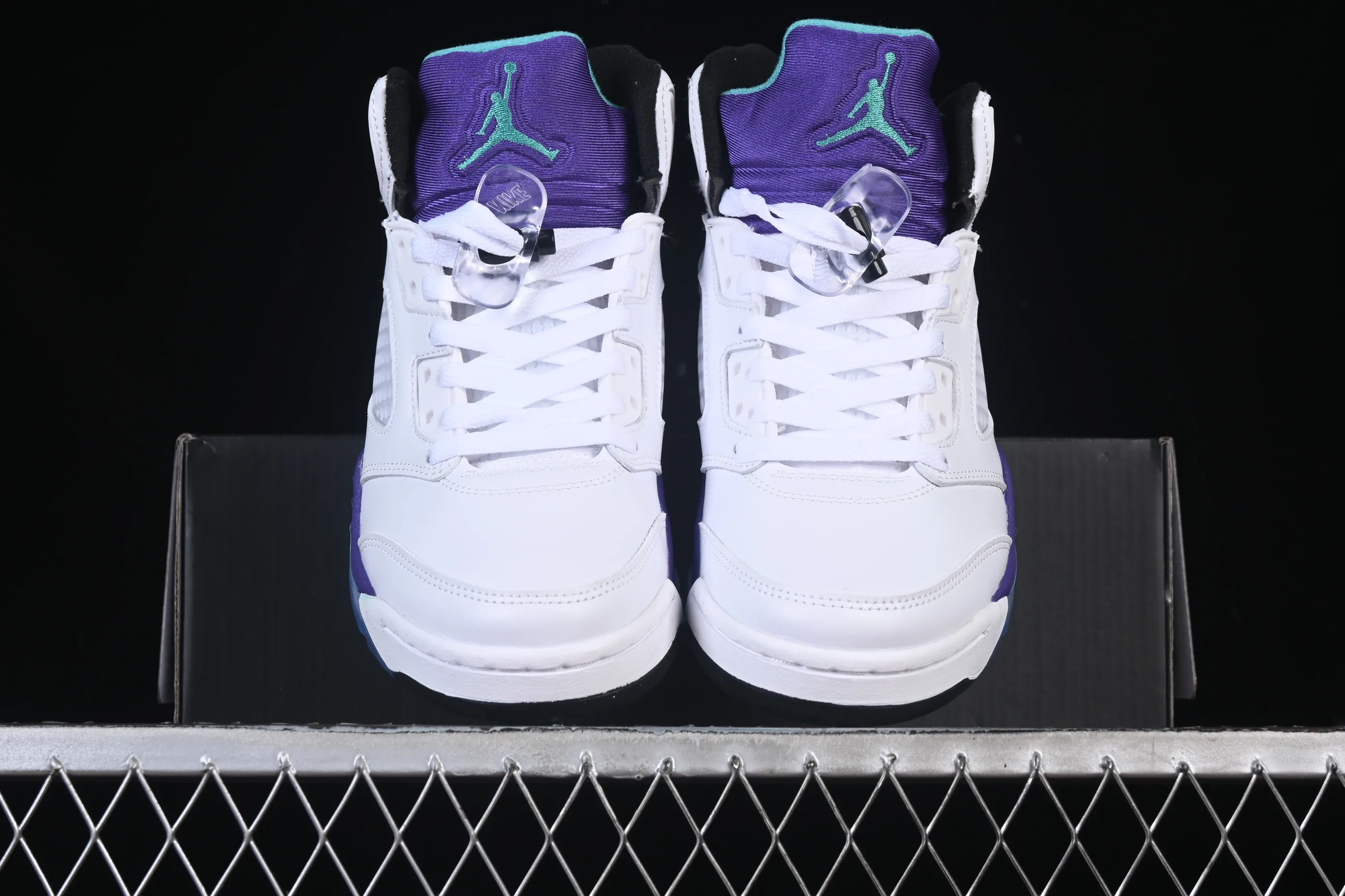 All categories Air Jordan Jordan series basketball shoes Air Jordan 5 Air Jordan 5 Retro "Grape" AJ5 Joe 5 White Grape HQ7979-100